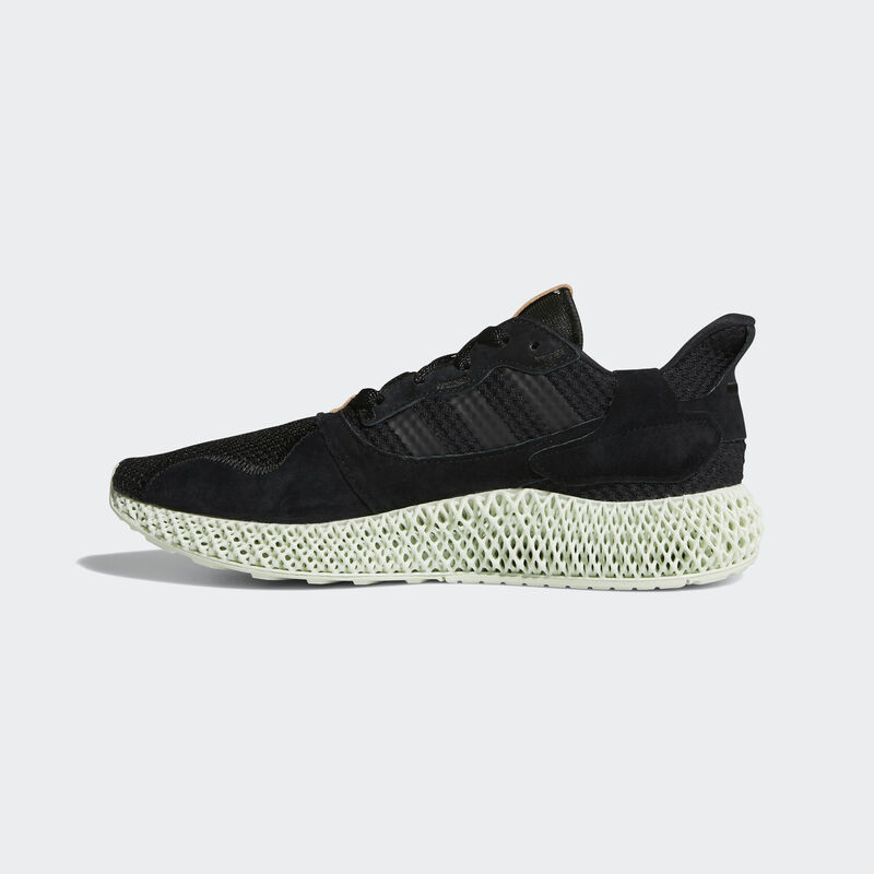 Hender Scheme x adidas ZX 4000 4D Black | F36147 | Grailify